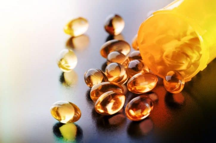 Oil and capsules